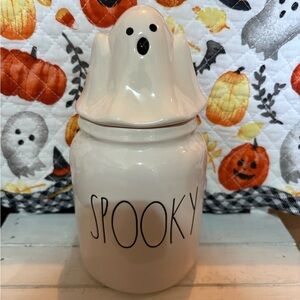 Spooky Ghost Ceramic Baby Canister